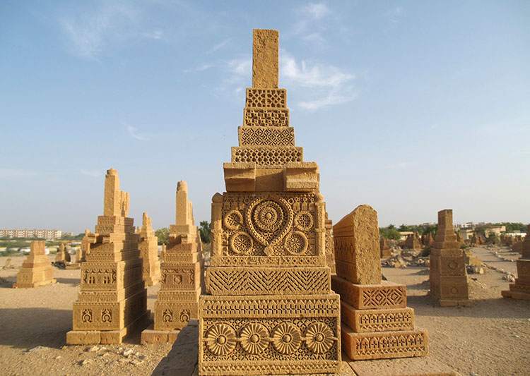chaukundi Pakistan Karaczi cmentarz cmentarze ciekawostki historia nekropolie