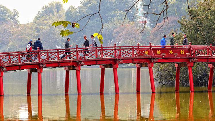 most Hanoi ciekawostki atrakcje Wietnam