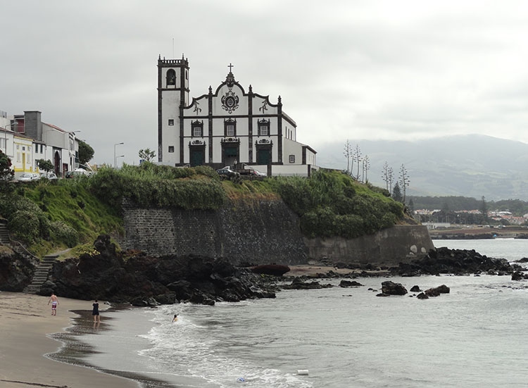 Miradouro do Pisao plaża  Sao Miguel Azory ciekawostki atrakcje