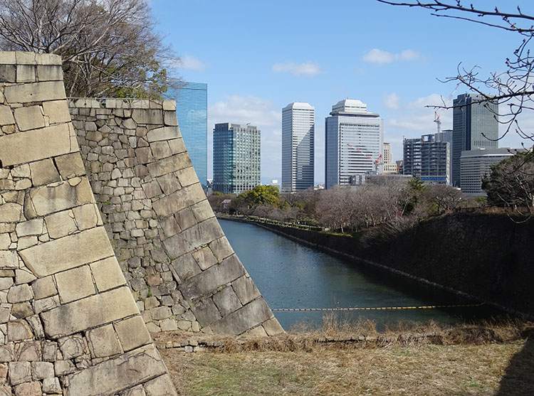 zamek Osaka ciekawostki historia Japonia zamki japońskie