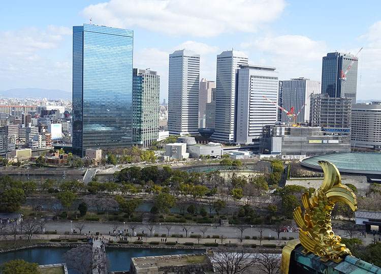 zamek Osaka ciekawostki historia Japonia zamki japońskie