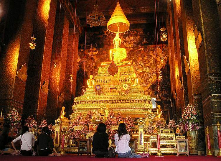 Bangkok Tajlandia złoty Budda złoto ciekawostki o złocie
