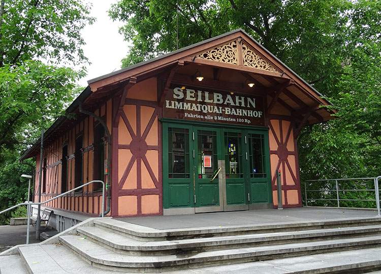 Polybahn Zurych Szwajcaria ciekawostki atrakcje
