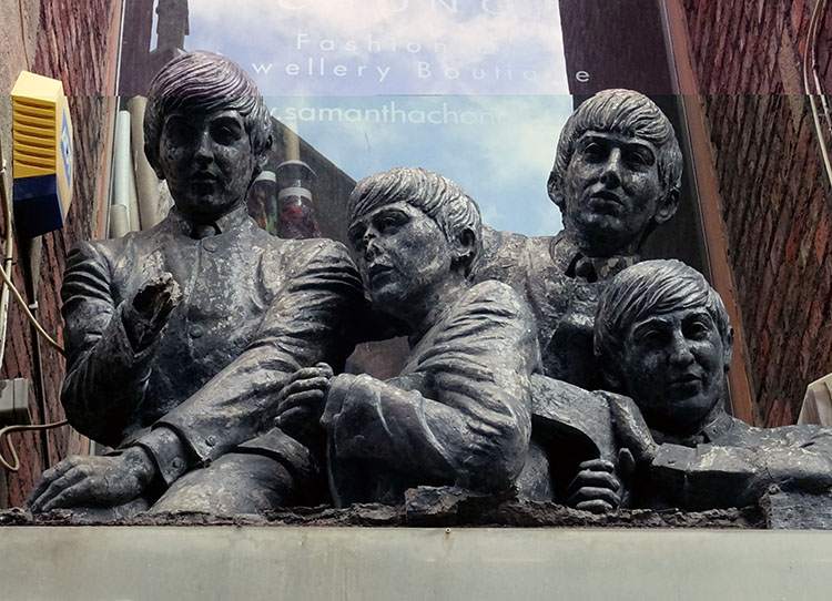 zespół The Beatles ciekawostki Beatlesi Liverpool