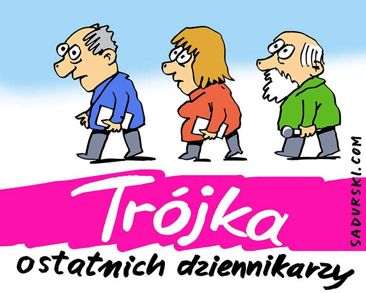 Trójka Polskie Radio rysunek karykatura rysunki memy lista przebojów humor Kazik mem Twój ból
