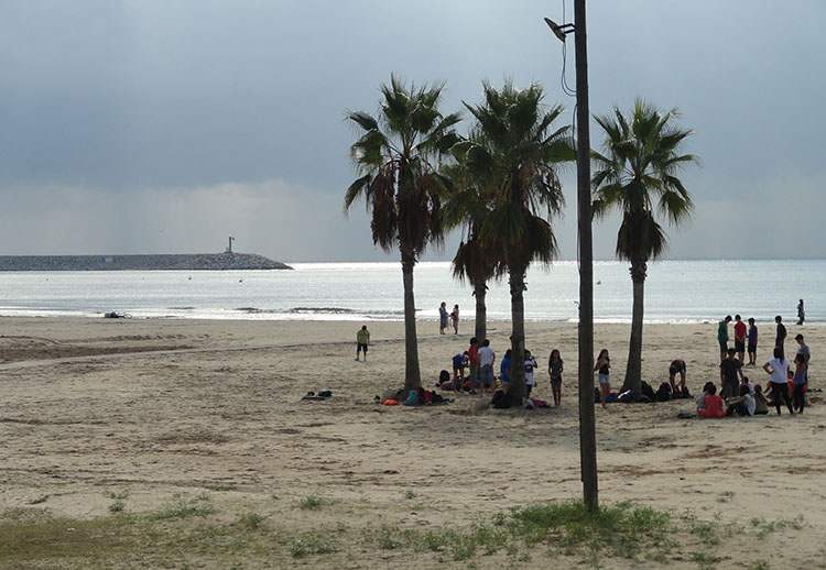 plaża Vilanova i la Geltru ciekawostki Katalonia Hiszpania