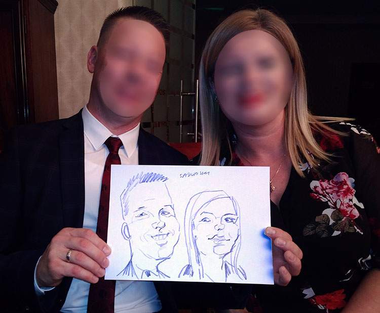 atrakcje na wesele Poznań Wielkopolska woj. wielkopolskie jesień wesele ślub karykatury karykaturzyści weselne inspiracje karykaturzysta na imprezie