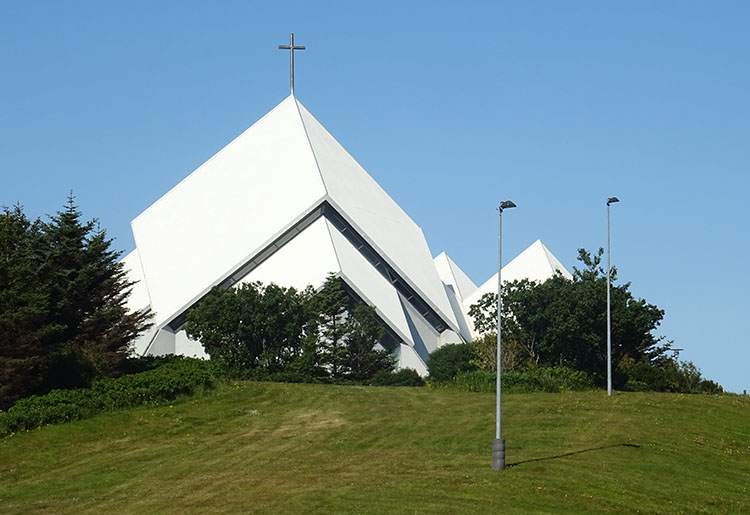 kościół Seltjarnarnes Islandia Reykjavik