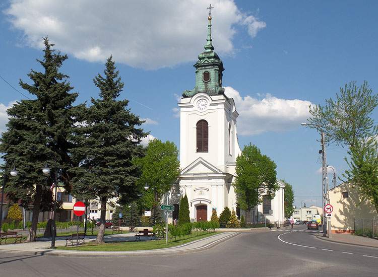 kościół kolegiata Wolbórz ciekawostki atrakcje zabytki