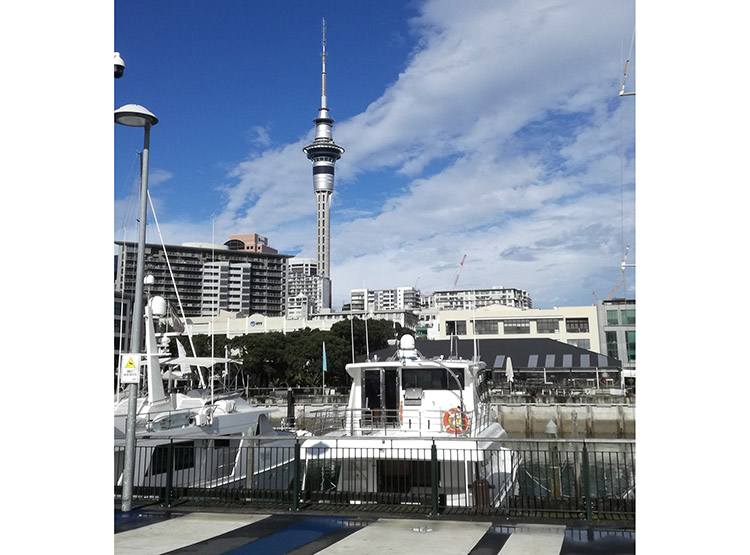 Sky Tower Auckland ciekawostki Nowa Zelandia atrakcje