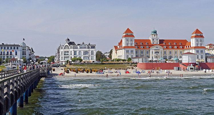 Binz Rugia wyspa ciekawostki atrakcje Niemcy