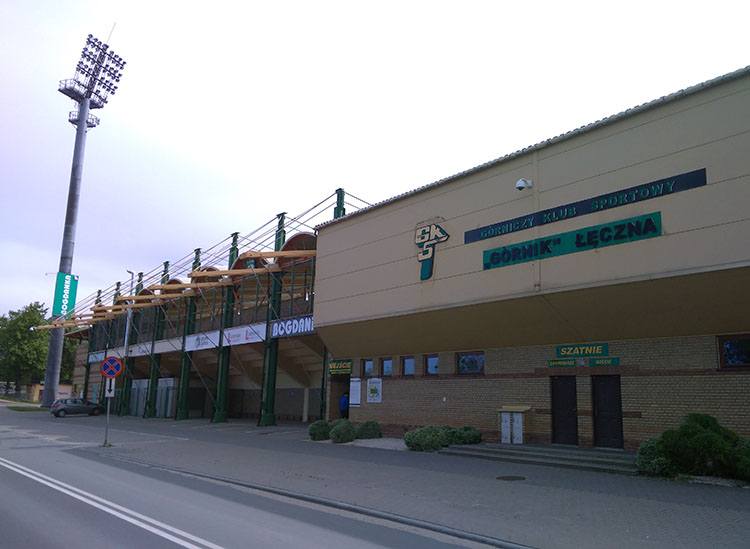 stadion Górnik Łęczna ciekawostki atrakcje zabytki