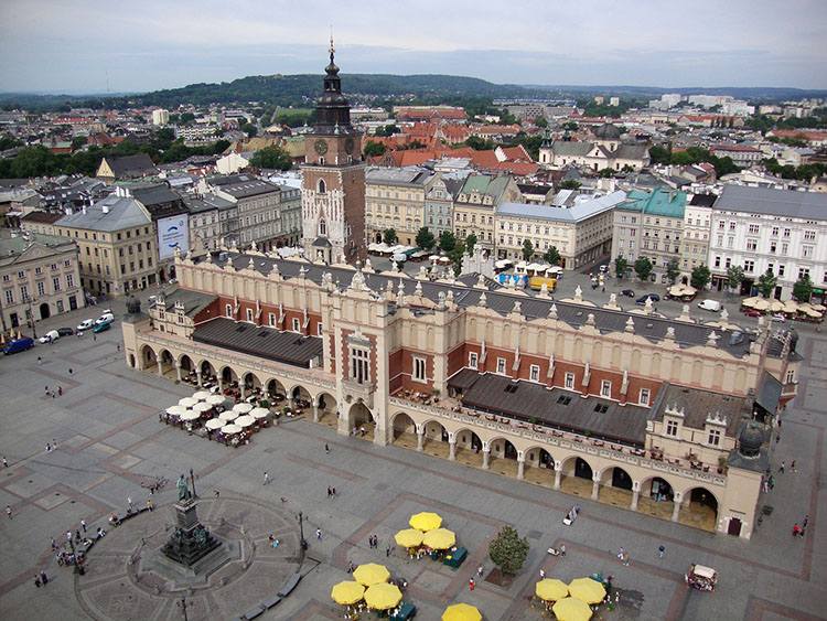 Sukiennice hejnał mariacki Kraków ciekawostki krakowski rynek