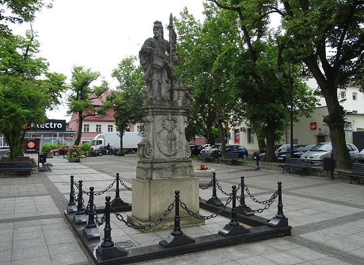 figura św. Floriana Nowa Sól ciekawostki atrakcje zabytki