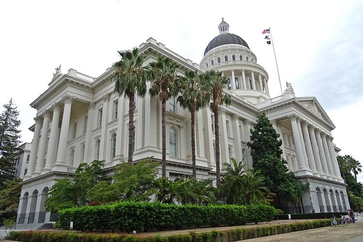 kapitol Sacramento miasto Kalifornia atrakcje ciekawostki