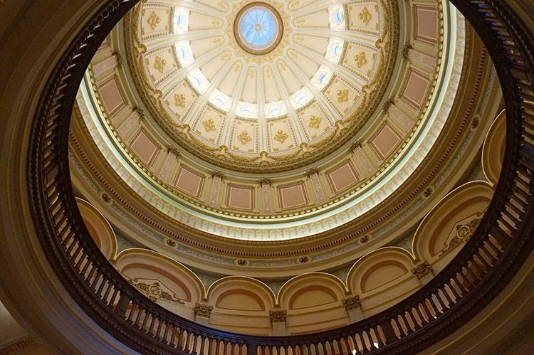 kapitol Sacramento miasto Kalifornia atrakcje ciekawostki