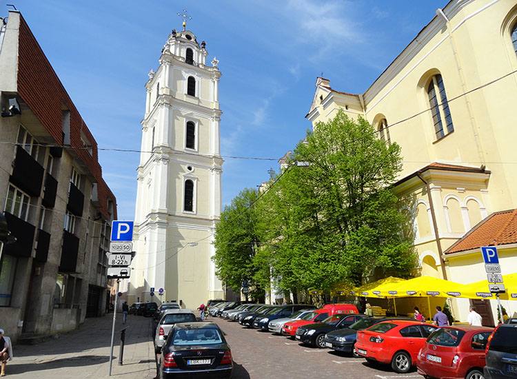 stare miasto w Wilnie zabytki