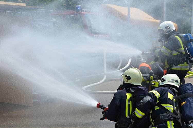 dowcipy o strażakach strażacy pożar 