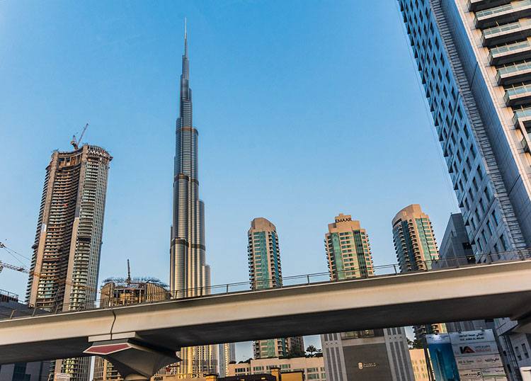 wieżowce w Dubaju