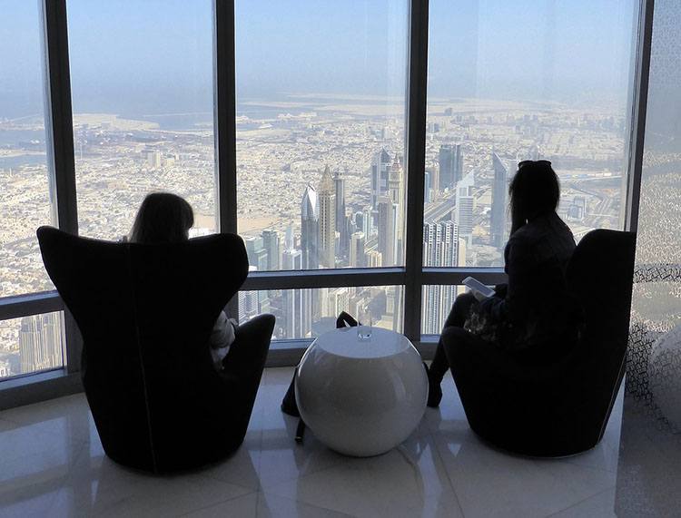 taras widokowy Burdż Chalifa Burj Khalifa Dubaj ciekawostki
