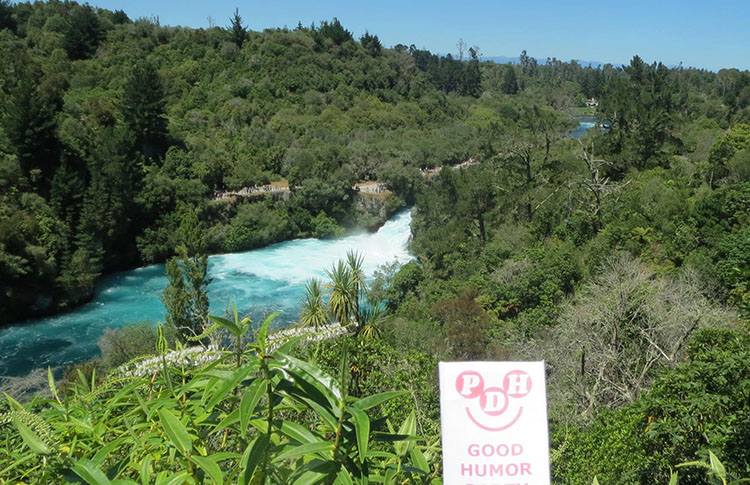 Huka Falls Nowa Zelandia ciekawostki