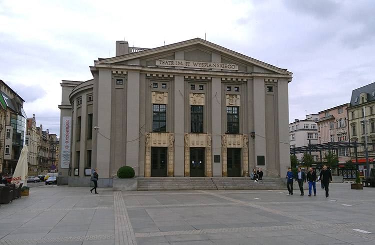 Teatr Wyspiańskiego w Katowicach atrakcje zabytki