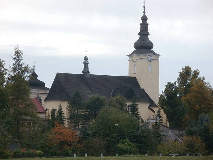 kościół św. Katarzyny miasto Nowy Targ ciekawostki atrakcje zabytki Podhale