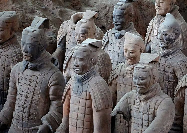 terakotowa armia Chiny krawat ciekawostki krawaty