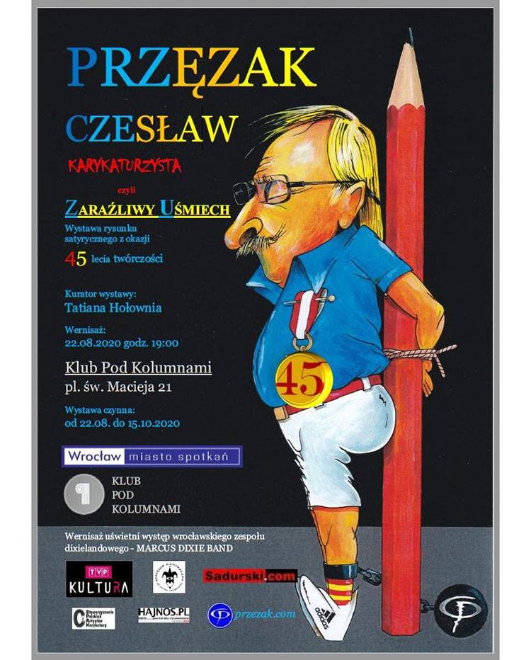 Czesław Przęzak wystawa plakat wystawy Wrocław