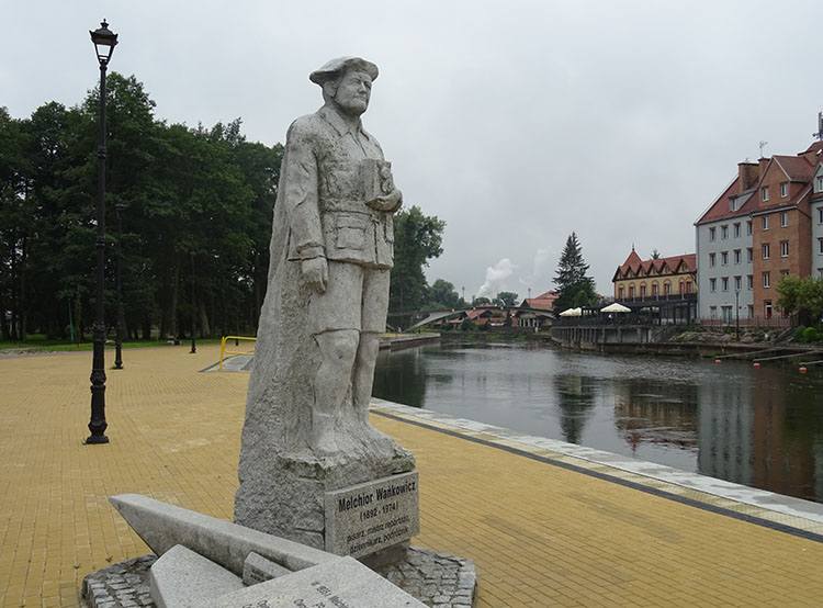 Melchior Wańkowicz miasto Pisz ciekawostki atrakcje zabytki