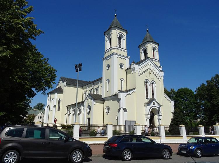 kościół św. Trójcy Zambrów ciekawostki atrakcje