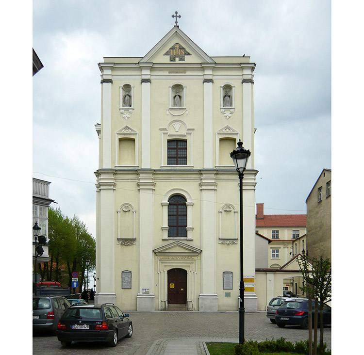 kościół św. Franciszka Ksawerego w Grudziądzu zabytki atrakcje kościoły Grudziądza