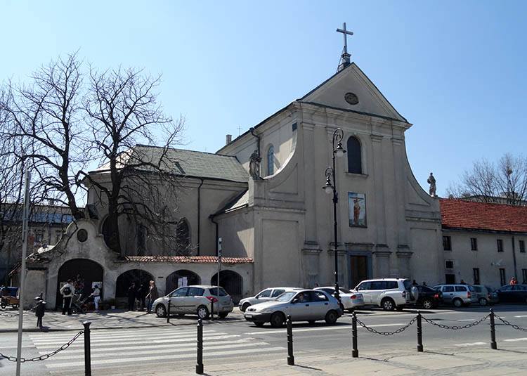 kościół Kapucynów Lublin kościoły Lublina zabytki ciekawostki świątynie