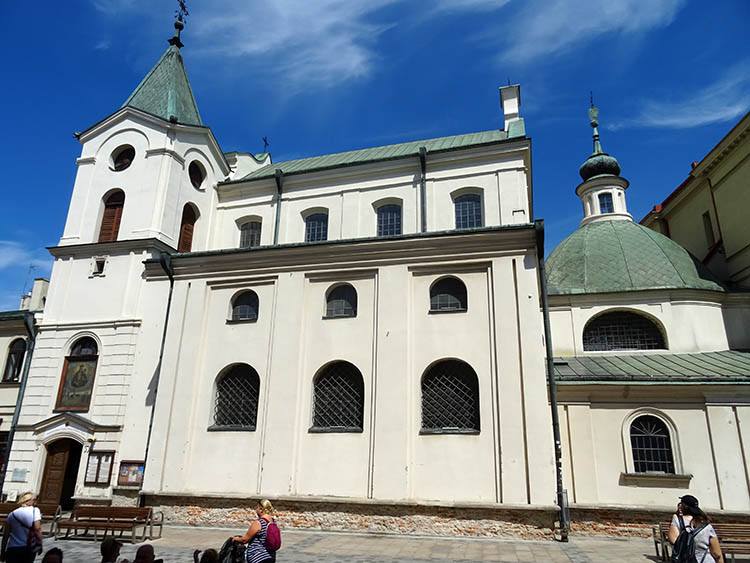 kościół św. Ducha Lublin kościoły Lublina zabytki ciekawostki świątynie