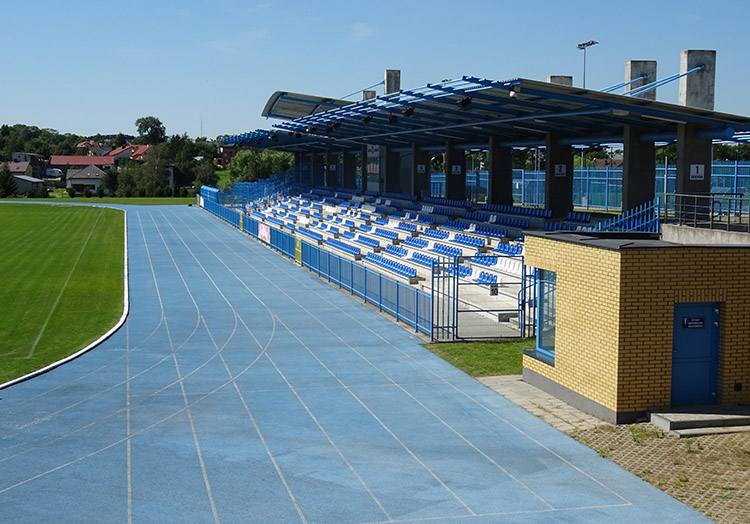 stadion miejski Zambrowski Klub Sportowy Olimpia Zambrów ciekawostki atrakcje