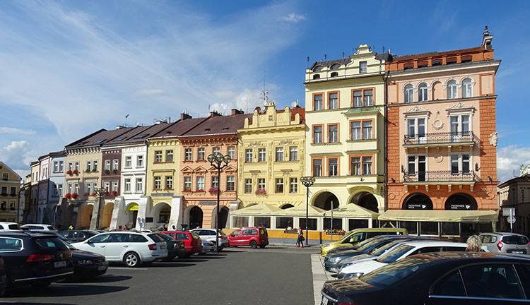 kamienice rynek Hradec Kralove Czechy ciekawostki atrakcje zabytki