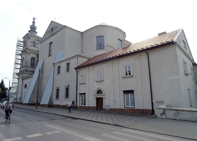 kościół Franciszka Ksawerego klasztor jezuitów w Krasnymstawie