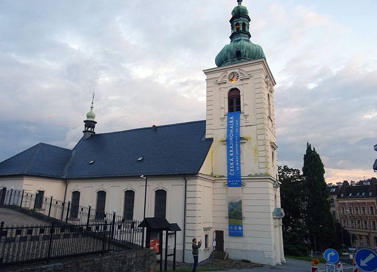 kościół św. Anny Jablonec nad Nysą Nisou Czechy ciekawostki zabytki