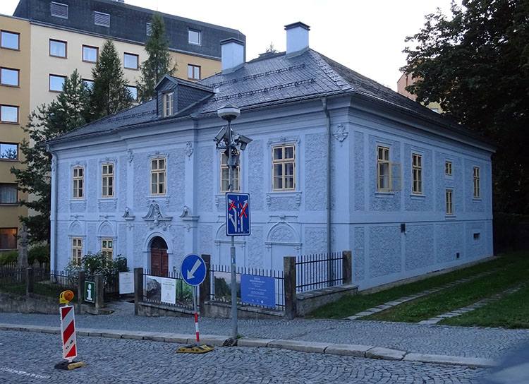 stara fara dom Scheybalów Jablonec nad Nysą Nisou Czechy ciekawostki zabytki