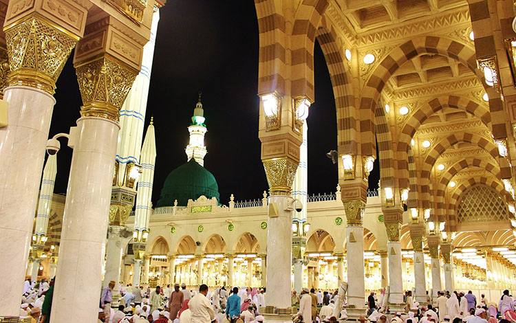 Meczet Proroka Medyna Arabia Saudyjska największe meczety ciekawostki