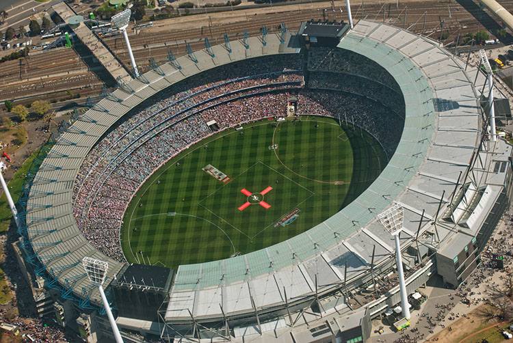 Melbourne Cricket Ground stadion Australia największe stadiony świata