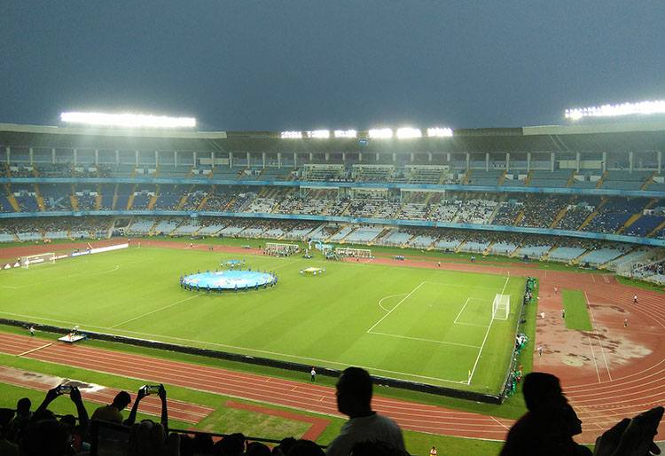 Salt Lake Stadium Kolkata Indie piłka nożna największe stadiony świata