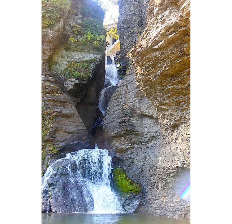 wodospad waterfall Catskill Mountains Nowy Jork góry