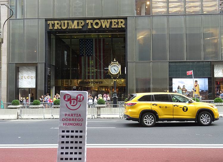 Nowy Jork Trump Tower Manhattan NYC New York City podróże po świecie świat