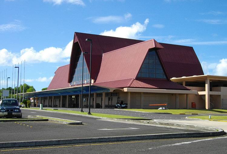 Palau lotnisko Koror wyspa Babelthuap ciekawostki