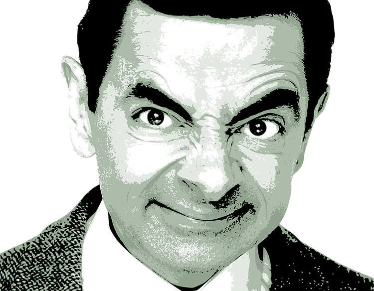 Rowan Atkinson Jaś Fasola Wielka Brytania ciekawostki