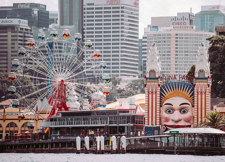 Sydney Australia parki rozrywki świat ciekawostki informacje