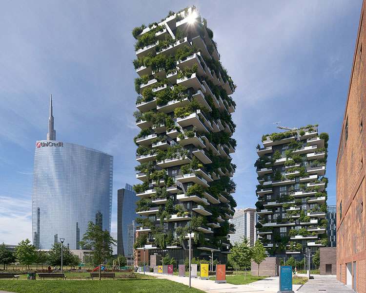 Bosco Verticale Milano Mediolan ciekawostki architektura