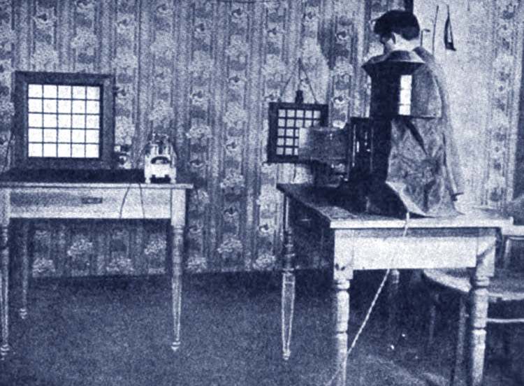 Ernst Ruhmer telewizor telewizja historia telewizji