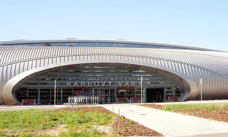 Karlowe Wary lotnisko Czechy